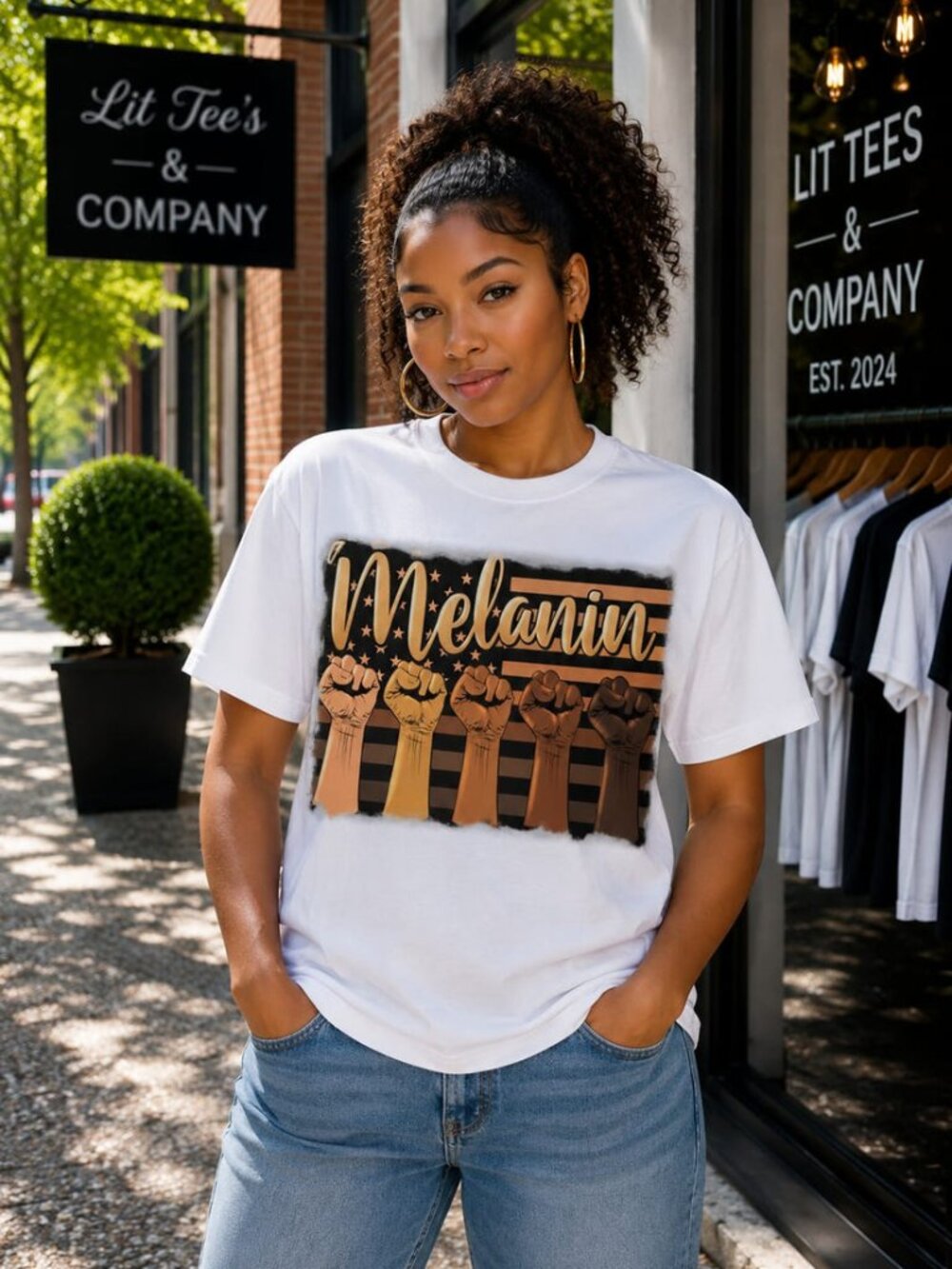 Melanin Women T-Shirt
